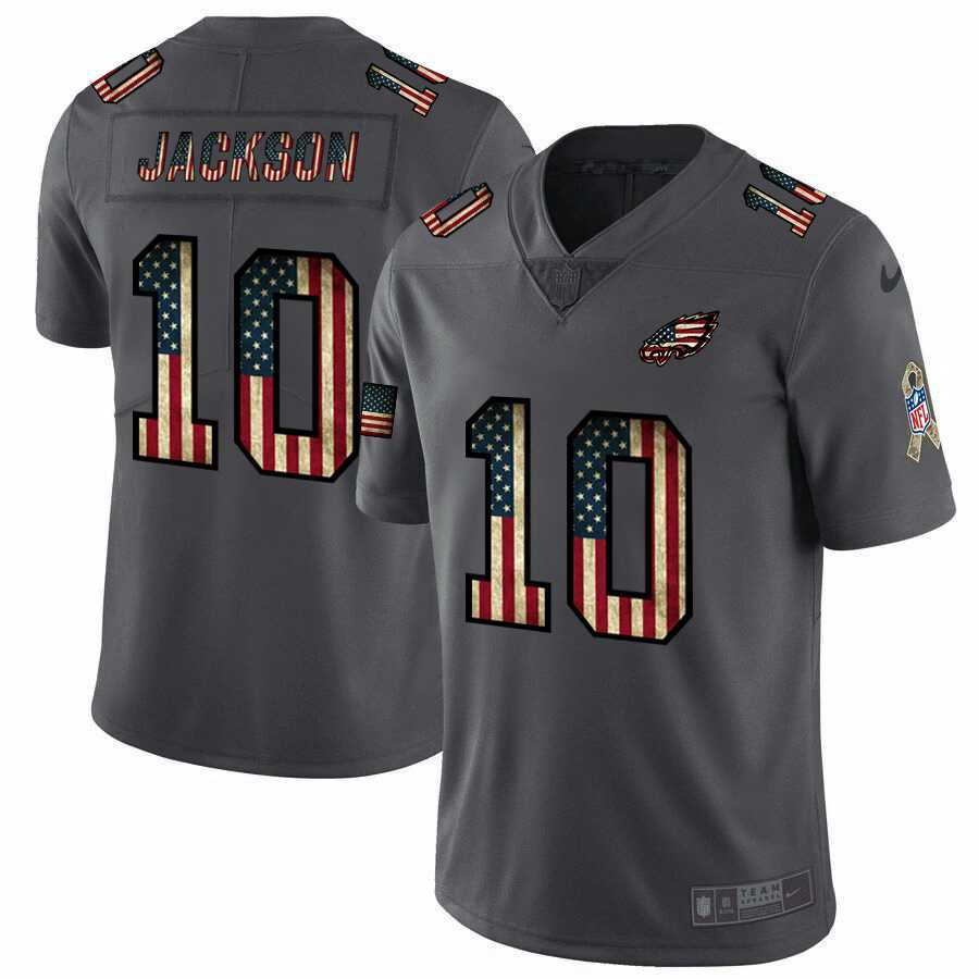 Nike Eagles 10 DeSean Jackson 2019 Salute To Service USA Flag Fashion Limited Jersey Dyin,We sell and wholesale Nike Eagles 10 DeSean Jackson 2019 Salute To Service USA Flag Fashion Limited Jersey Dyin on line form chian!